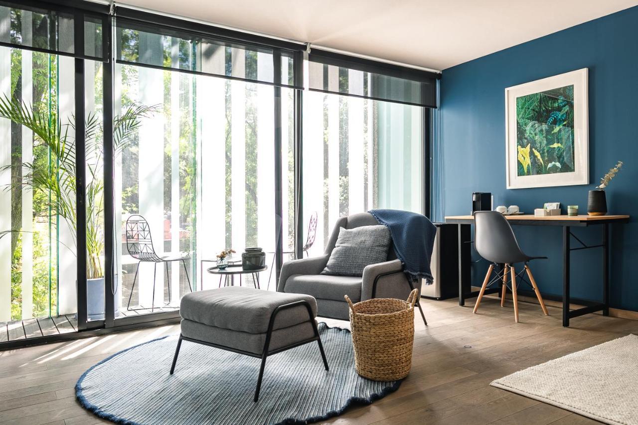 Luxurious Apt With Balcony In Polanco مدينة مكسيكو المظهر الخارجي الصورة